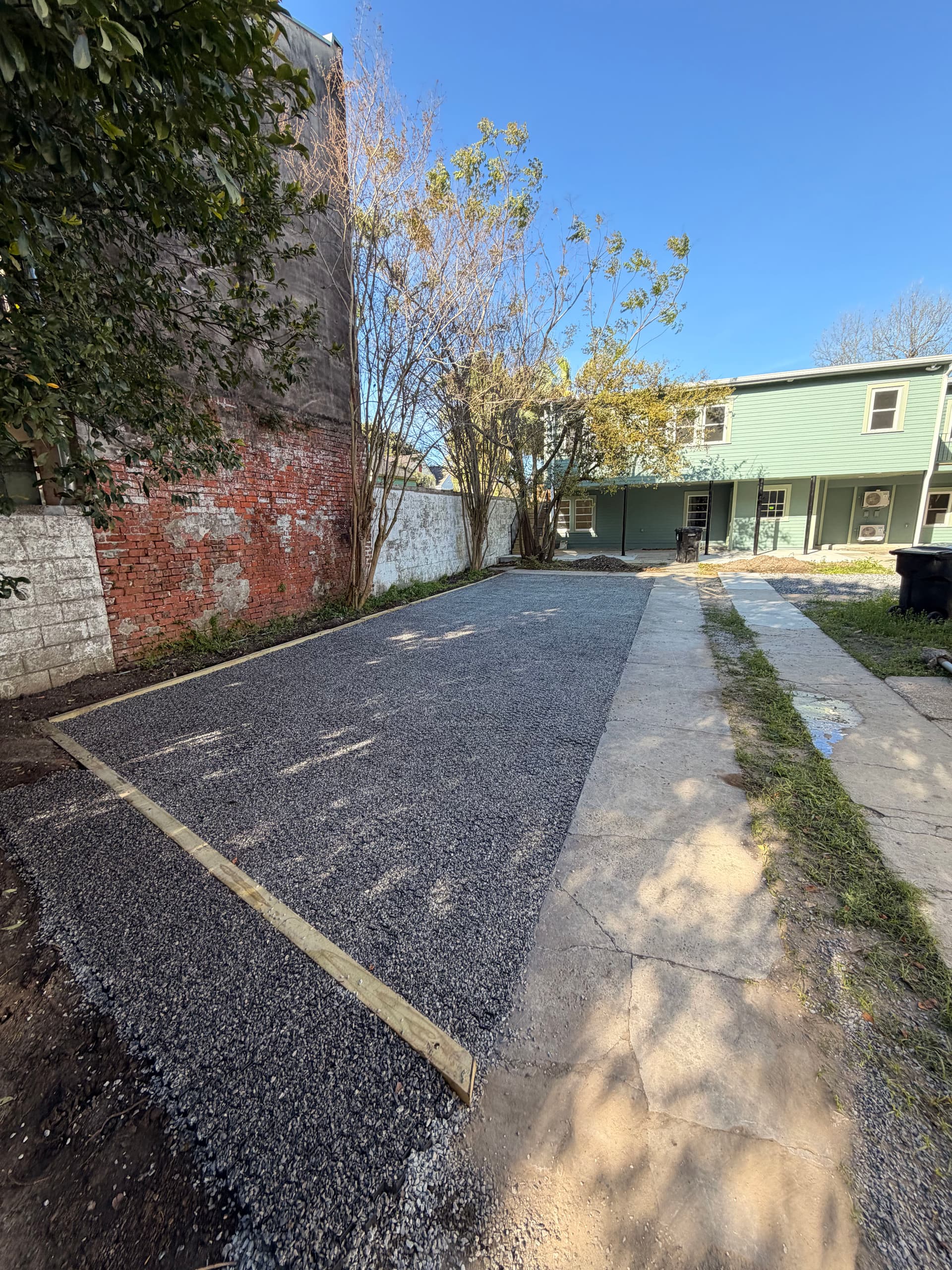 Gallery photos for Sturdy Parking Lot Installation for Bywater Apartment Complex: Image #4