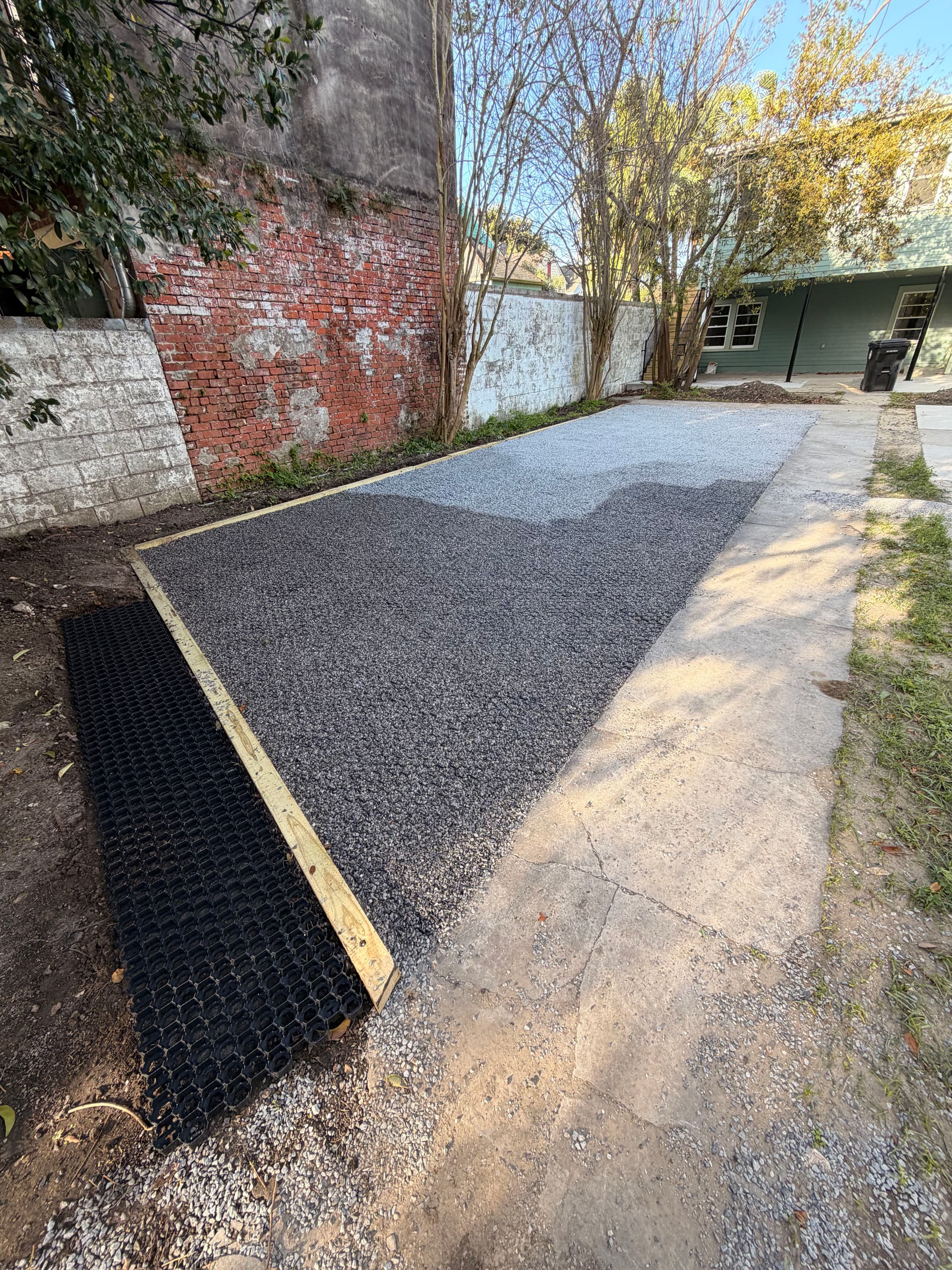 Gallery photos for Sturdy Parking Lot Installation for Bywater Apartment Complex: Image #3