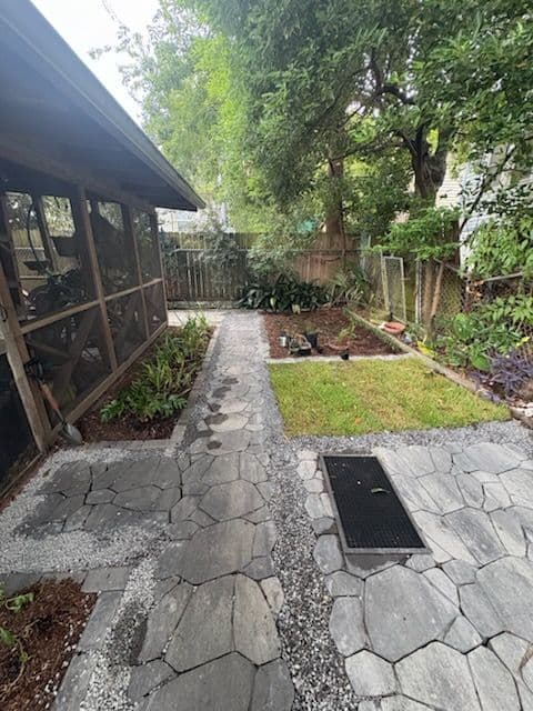 Project Backyard Transformation with Drainage Fixes image