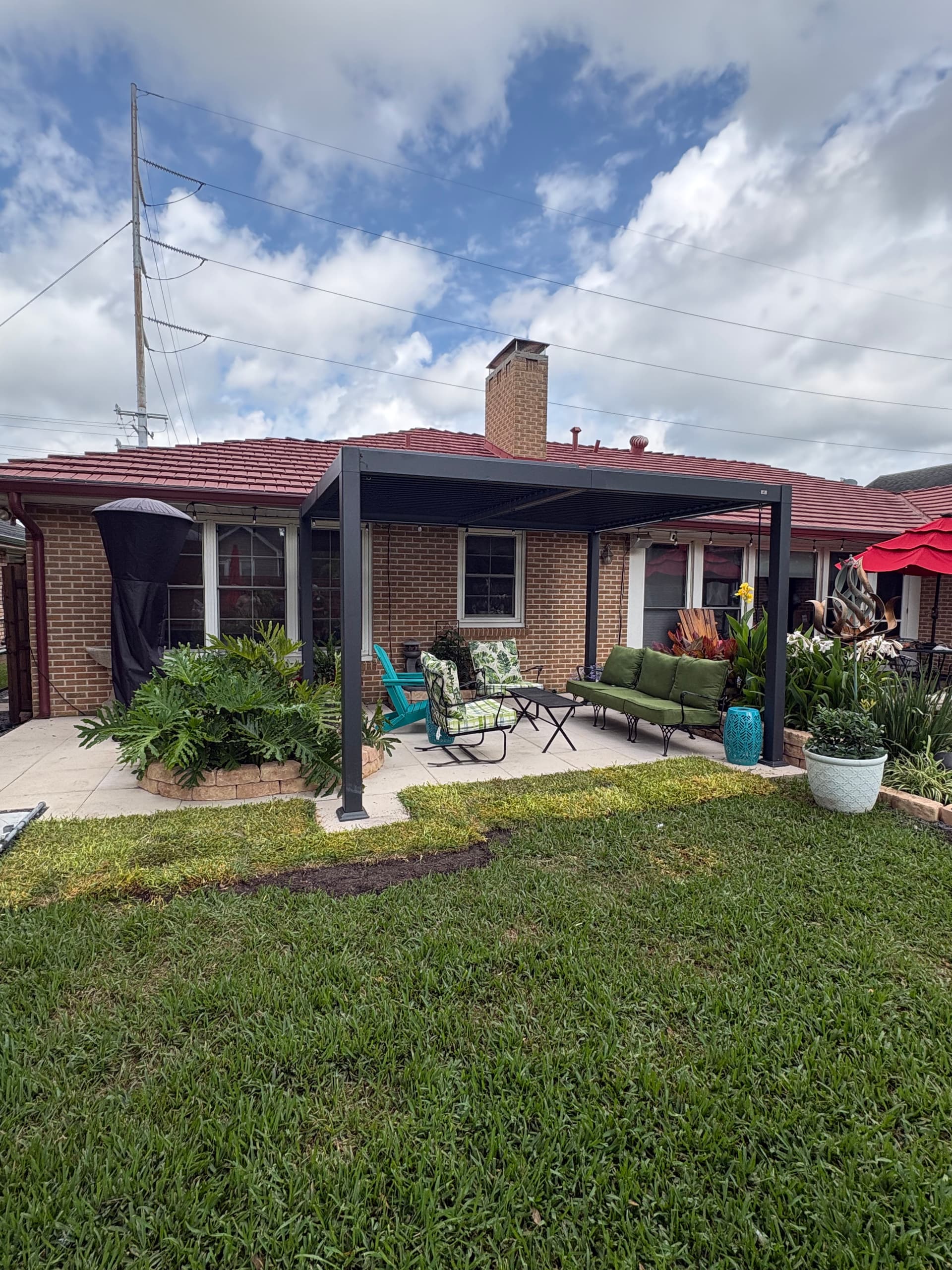 Gallery photos for Gentilly Backyard Gets a Patio, Pergola, and Garden Overhaul: Image #4