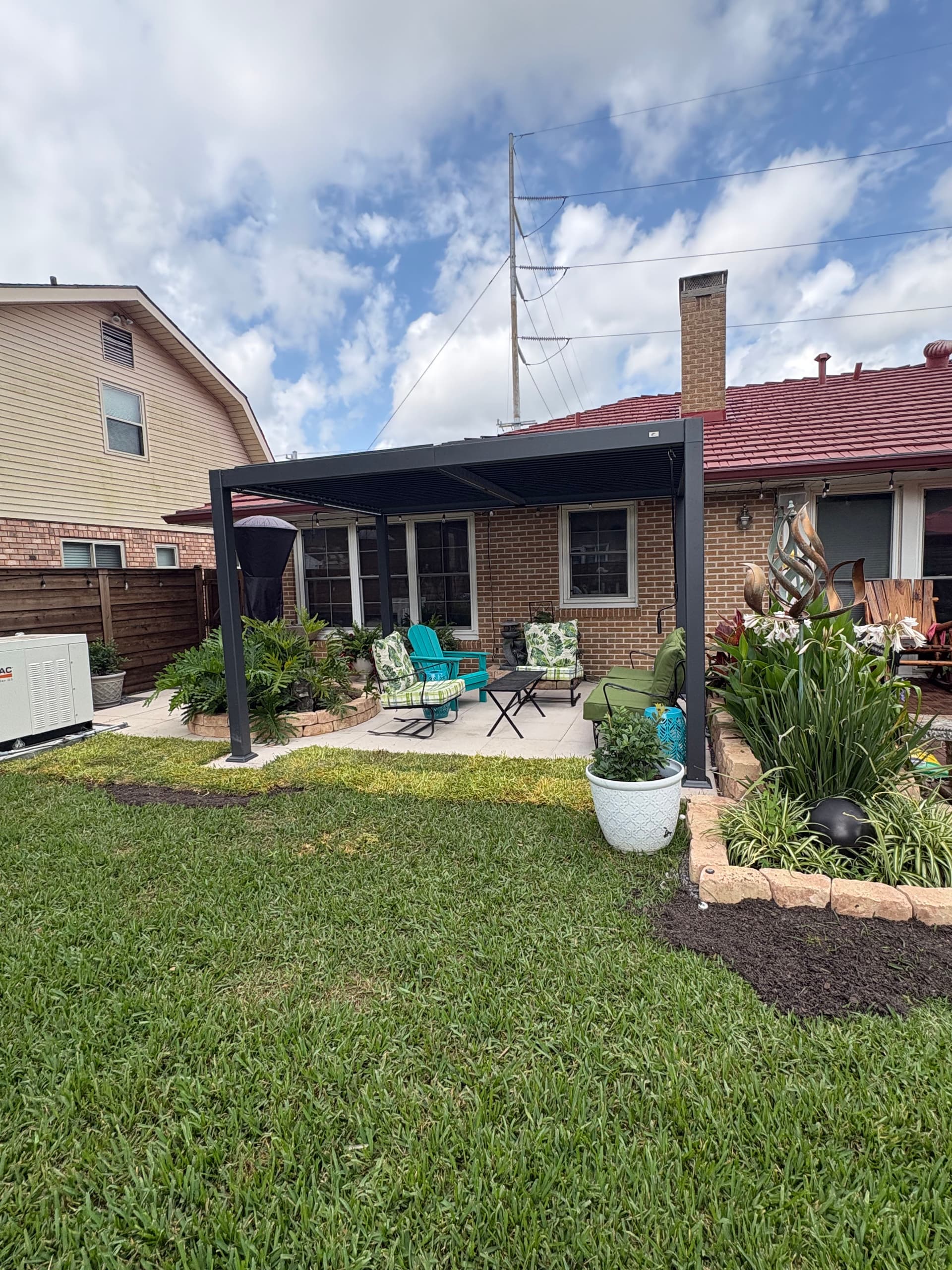 Gallery photos for Gentilly Backyard Gets a Patio, Pergola, and Garden Overhaul: Image #3