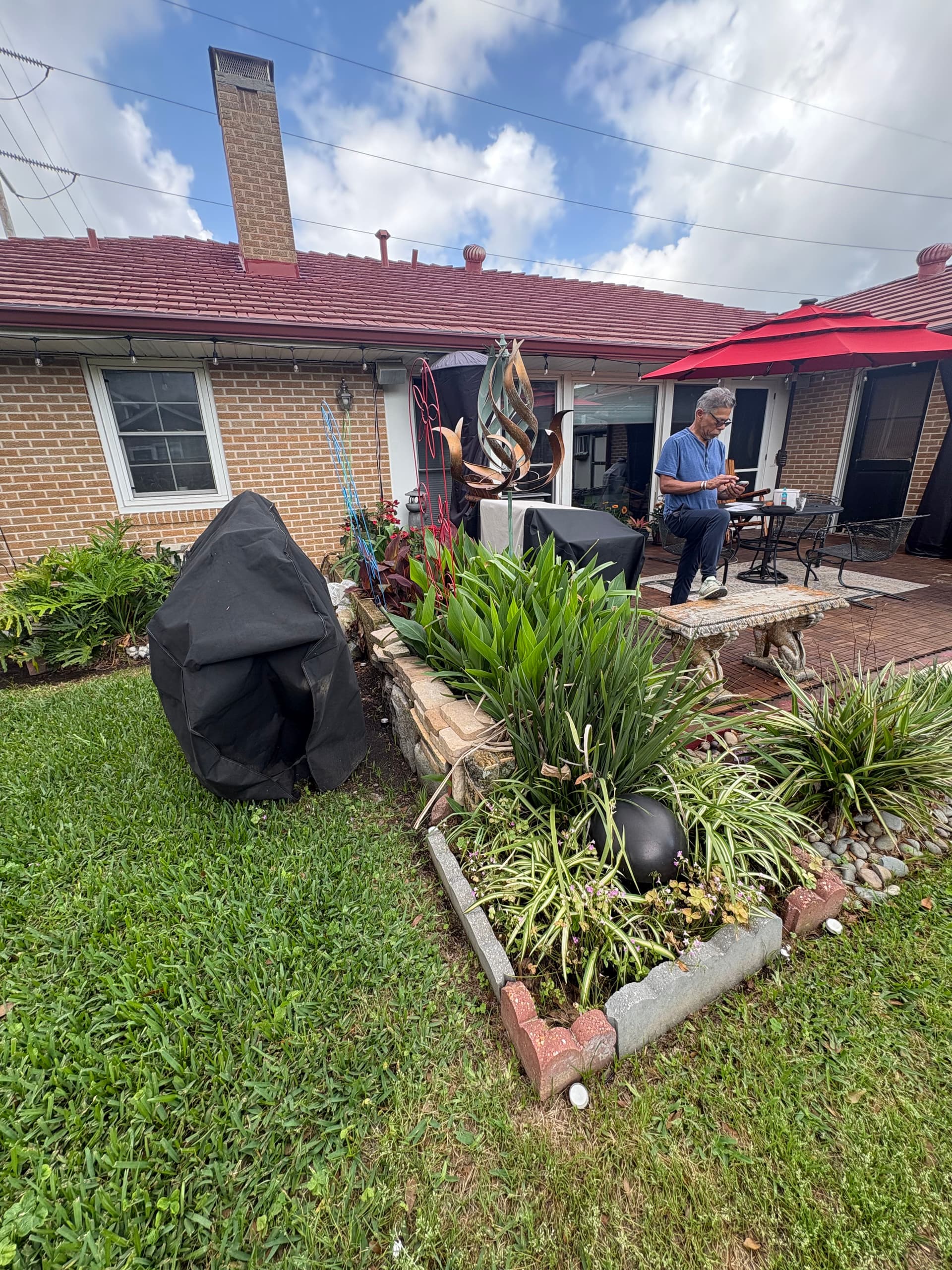 Gallery photos for Gentilly Backyard Gets a Patio, Pergola, and Garden Overhaul: Image #1